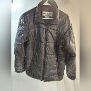 Columbia Interchange Valley Ridge Titanium Omni Heat Down Jacket Black Medium